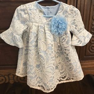 Laura Ashley London baby dress-12m baptism dress